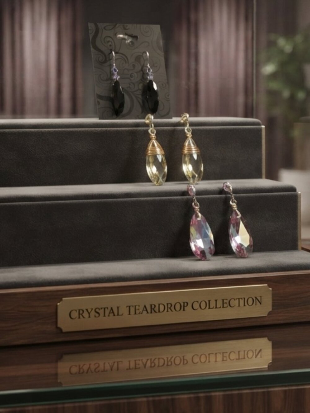 Inter-American set features three pairs of elegant dangle earrings